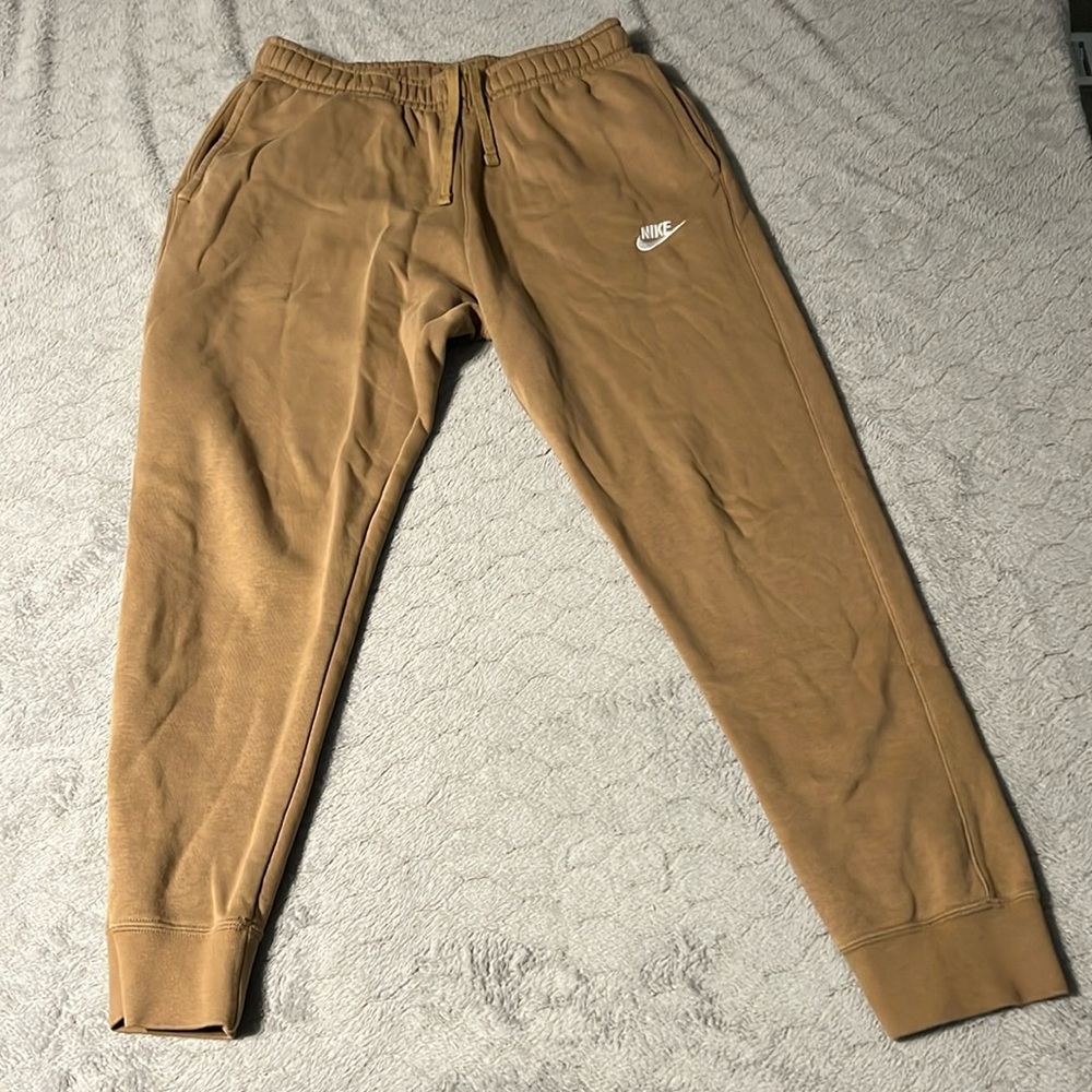 Nike tan sweats